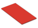 LEGO® Stein: Tile 8 x 16 Type 2 90498 | Farbe: Bright Red
