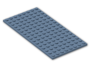 LEGO® Stein: Plate 8 x 16 92438 | Farbe: Sand Blue