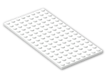 LEGO® Stein: Plate 8 x 16 92438 | Farbe: White