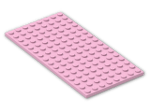 LEGO® Stein: Plate 8 x 16 92438 | Farbe: Light Purple