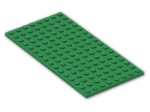 LEGO® Stein: Plate 8 x 16 92438 | Farbe: Dark Green