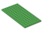 LEGO® Stein: Plate 8 x 16 92438 | Farbe: Bright Green