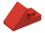 LEGO® Stein: Slope Plate 45 2 x 1 92946 | Farbe: Bright Red