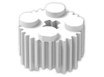 LEGO® Brick: Brick 2 x 2 Round with Grille 92947 | Color: White