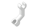 LEGO® Stein: Arm Skeleton with Vertical Clip Bent 53.13 93061 | Farbe: White