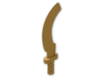 LEGO® Stein: Minifig Sword Khopesh 93247 | Farbe: Warm Gold