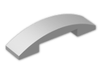 LEGO® Brick: Slope Brick Curved 4 x 1 Double 93273 | Color: Silver