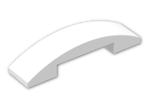 LEGO® Brick: Slope Brick Curved 4 x 1 Double 93273 | Color: White