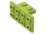 LEGO® Brick: Bracket 1 x 2 - 2 x 4 93274 | Color: Bright Yellowish Green