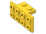 LEGO® Brick: Bracket 1 x 2 - 2 x 4 93274 | Color: Bright Yellow