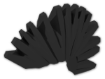 LEGO® Stein: Minifig Hair Mohawk 93563 | Farbe: Black