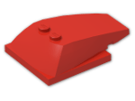 LEGO® Brick: Wedge 6 x 4 x 1.333 with 4 x 4 Base 93591 | Color: Bright Red