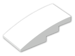LEGO® Brick: Slope Brick Curved 4 x 2  93606 | Color: White