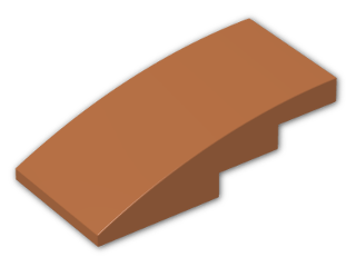 LEGO® Brick: Slope Brick Curved 4 x 2  93606 | Color: Dark Orange
