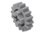 LEGO® Brick: Technic Gear 16 Tooth Reinforced 94925 | Color: Medium Stone Grey
