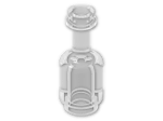 LEGO® Brick: Minifig Bottle 1 x 1 x 2 Cylindrical 95228 | Color: Transparent