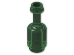 LEGO® Stein: Minifig Bottle 1 x 1 x 2 Cylindrical 95228 | Farbe: Transparent Green