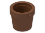 LEGO® Stein: Bucket 1 x 1 x 1 Conical 95343 | Farbe: Reddish Brown