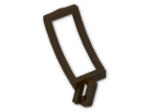 LEGO® Brick: Minifig Sword Scabbard with Shoulder Strap 95348 | Color: Dark Brown