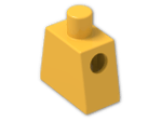 LEGO® Brick: Minifig Torso 973 | Color: Flame Yellowish Orange