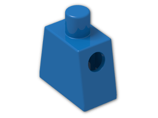 LEGO® Stein: Minifig Torso 973 | Farbe: Bright Blue