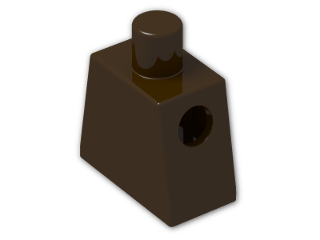 LEGO® Stein: Minifig Torso 973 | Farbe: Dark Brown