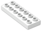 LEGO® Stein: Duplo Plate 2 x 6 98233 | Farbe: White