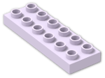 LEGO® Stein: Duplo Plate 2 x 6 98233 | Farbe: Lavender