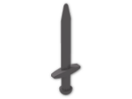 LEGO® Stein: Minifig Sword Longsword 98370 | Farbe: Dark Stone Grey