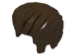 LEGO® Stein: Minifig Hair Rocker with Sideburns 98371 | Farbe: Dark Brown