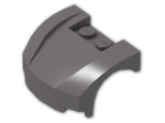LEGO® Stein: Car Mudguard 3 x 4 x 1.667 with Curved Front 98835 | Farbe: Dark Stone Grey
