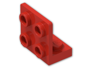 LEGO® Stein: Bracket 1 x 2 - 2 x 2 Up 99207 | Farbe: Bright Red