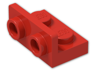 LEGO® Stein: Bracket 1 x 2 - 1 x 2 Up 99780 | Farbe: Bright Red