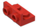 LEGO® Brick: Bracket 1 x 2 - 1 x 2 Up 99780 | Color: Bright Red