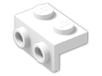 LEGO® Brick: Bracket 1 x 2 - 1 x 2 Down 99781 | Color: White