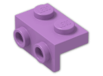 LEGO® Brick: Bracket 1 x 2 - 1 x 2 Down 99781 | Color: Medium Lavender