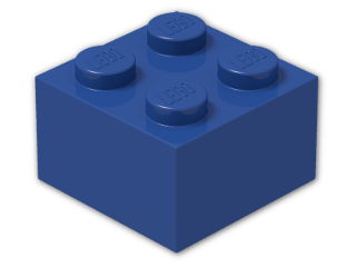 LEGO® Brick Color: Dark Royal Blue