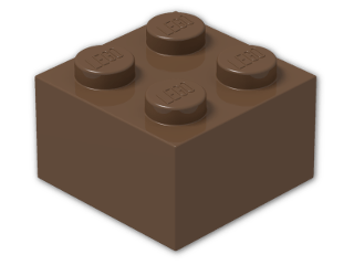 LEGO® Brick Color: Brown