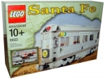 LEGO® Train Santa Fe Cars - Set II (dining, observation, or sleeping car) 10022 released in 2002 - Image: 1