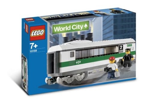 LEGO® Train High Speed Train Car 10158 released in 2004 - Image: 1
