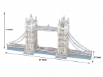 LEGO® Sculptures Tower Bridge 10214 released in 2010 - Image: 3
