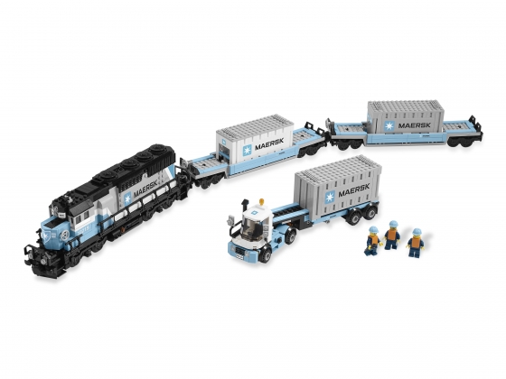 LEGO® Train Maersk Train 10219 released in 2011 - Image: 1