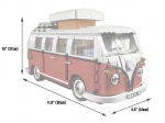 LEGO® Sculptures Volkswagen T1 Camper Van 10220 released in 2011 - Image: 3