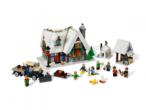 LEGO® Seasonal Winterliche Hütte 10229 erschienen in 2012 - Bild: 1