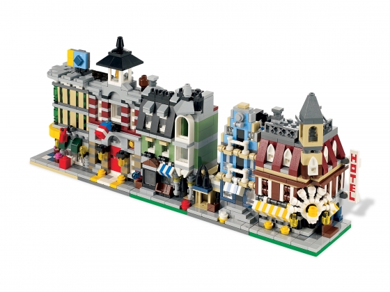 LEGO® Creator Mini-Modulsets (Microversionen von Café Corner, Market Street, G 10230 erschienen in 2012 - Bild: 1