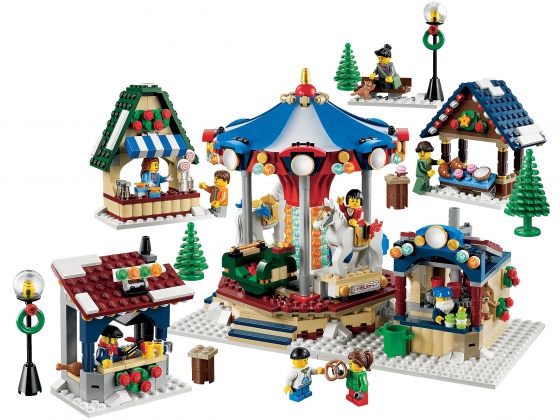 LEGO® Seasonal Winterlicher Markt 10235 erschienen in 2013 - Bild: 1