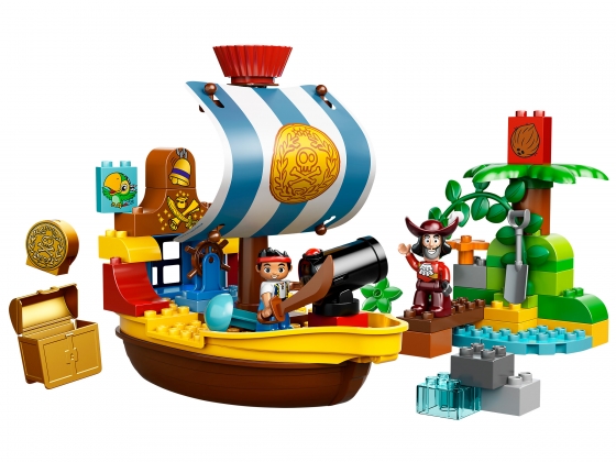 LEGO® Duplo Jake's Pirate Ship Bucky 10514 released in 2013 - Image: 1