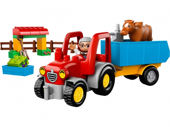 LEGO® Duplo Farm Tractor 10524 released in 2014 - Image: 1