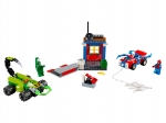 LEGO® Juniors Spider-Man vs. Scorpion Street Showdown 10754 released in 2018 - Image: 1