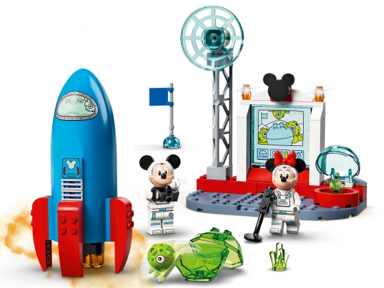 LEGO® Disney Mickey Mouse & Minnie Mouse's Space Rocket 10774 released in 2021 - Image: 1